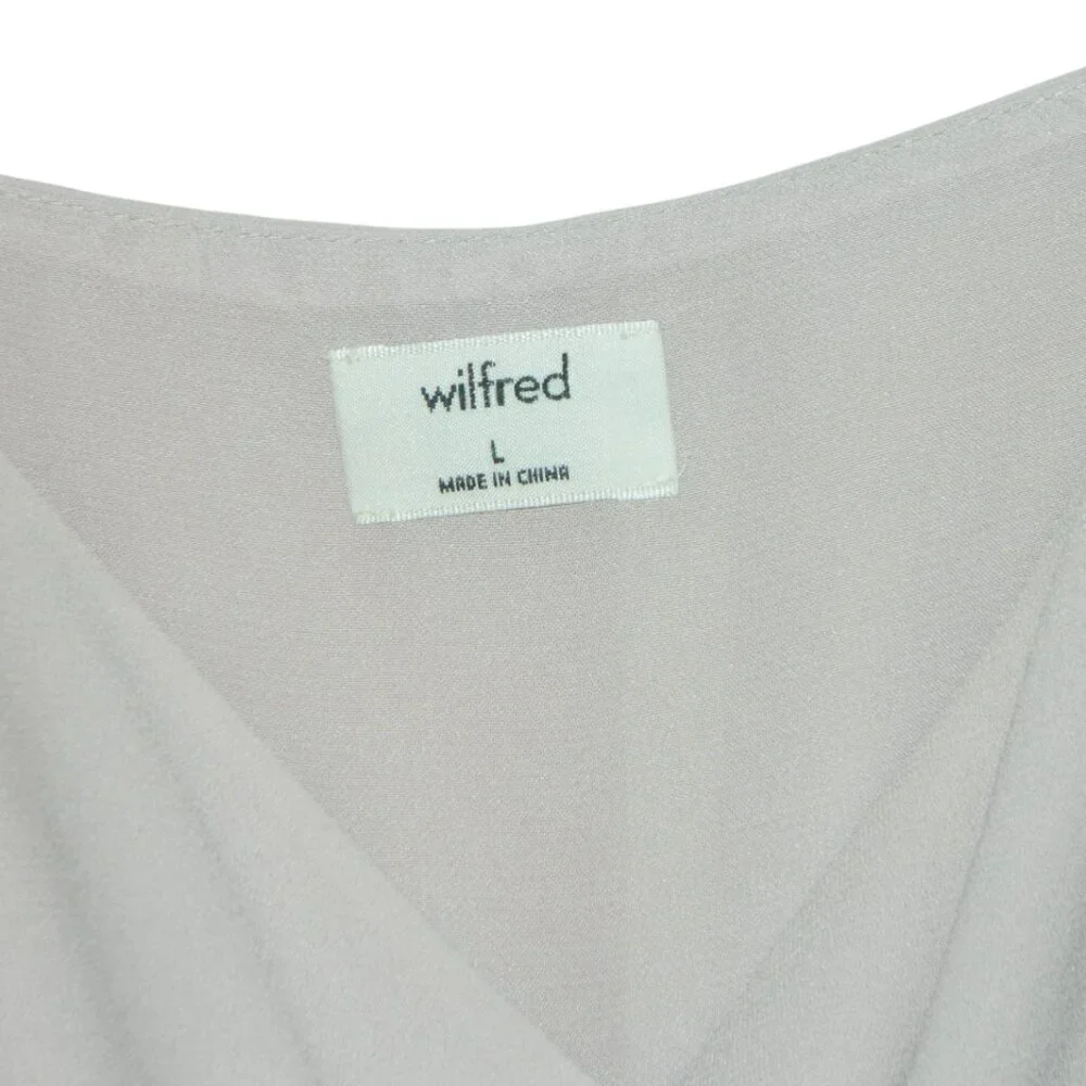 Wilfred Dusty Pink Holiday Party Evening Wedding Light Jumpsuit Size Large - Picture 16 of 16